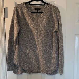 Banana Republic Heathered Gray Oversized Sweater